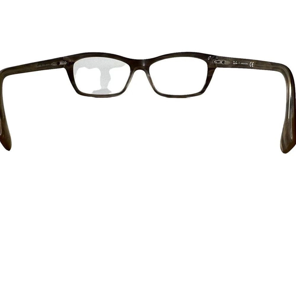 Ray-Ban RB5255 5075 Eyeglasses Frames‎ Brown Rectangle Full Rim 51-16-135 H4601